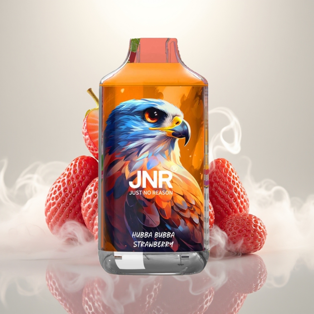JNR Falcon 16000 Puffs Dual Mesh 22ml Hubba Bubba Strawberry