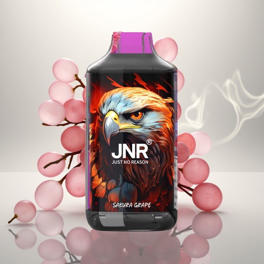 JNR Falcon 16000 Puffs Dual Mesh 22ml Sakura Grape