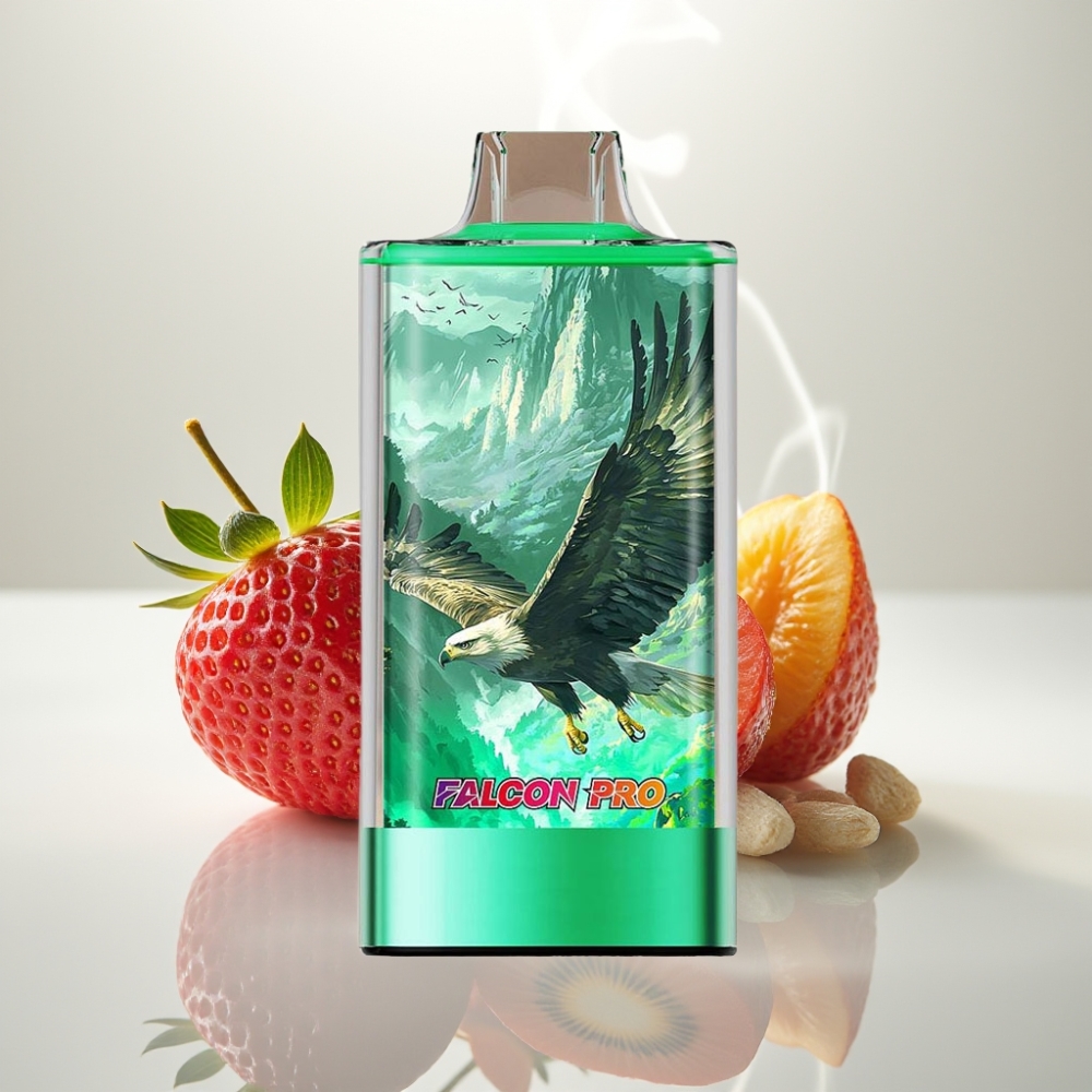JNR Falcon Pro 28000 30ml 5 Smart Display Strawberry Kiwi
