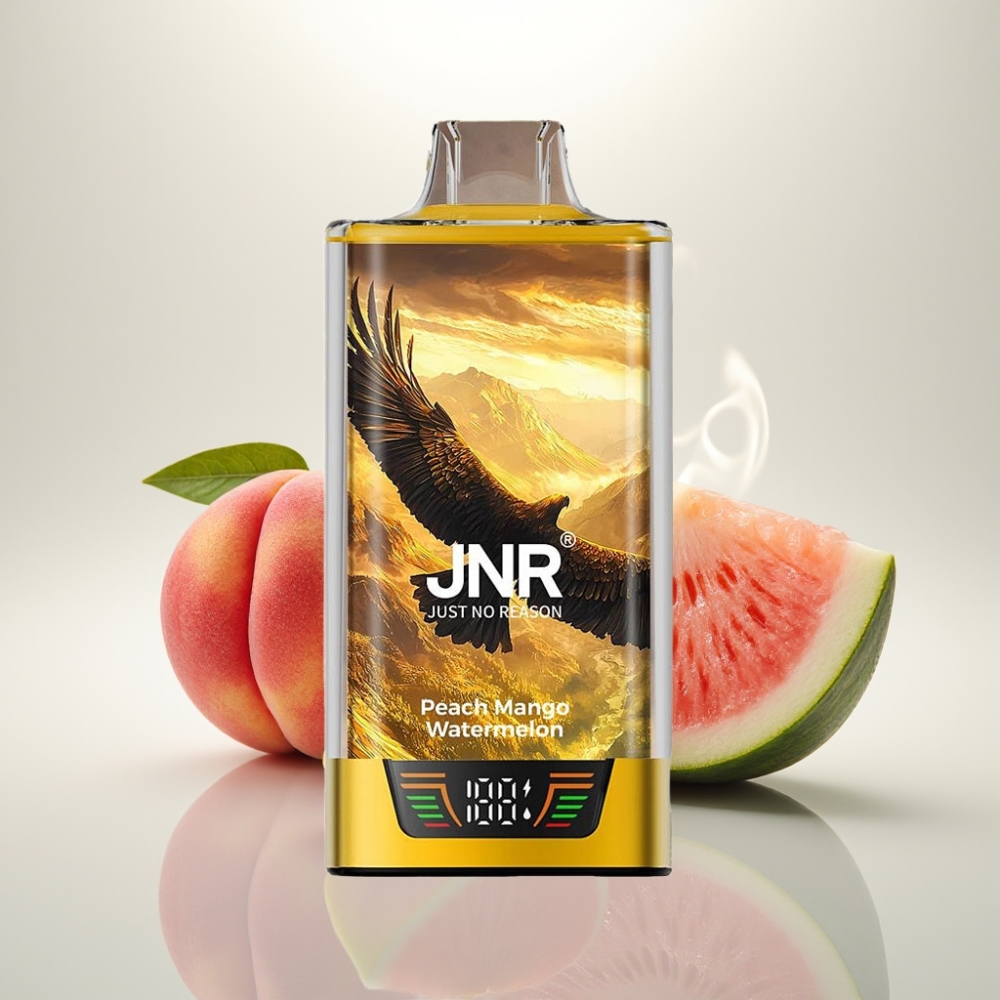JNR Falcon Pro 28000 Disposable Vape 30mL 5 Peach Mango Watermelon