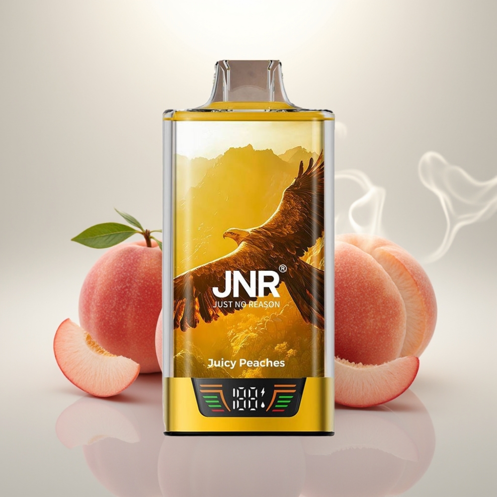 JNR Falcon Pro 28000 Disposable Vape 30ml 5 Nicotine Juicy Peaches