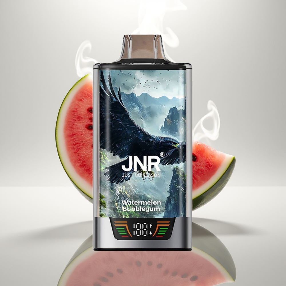JNR Falcon Pro 28000 Disposable Vape 30ml 5 Nicotine Watermelon Bubblegum