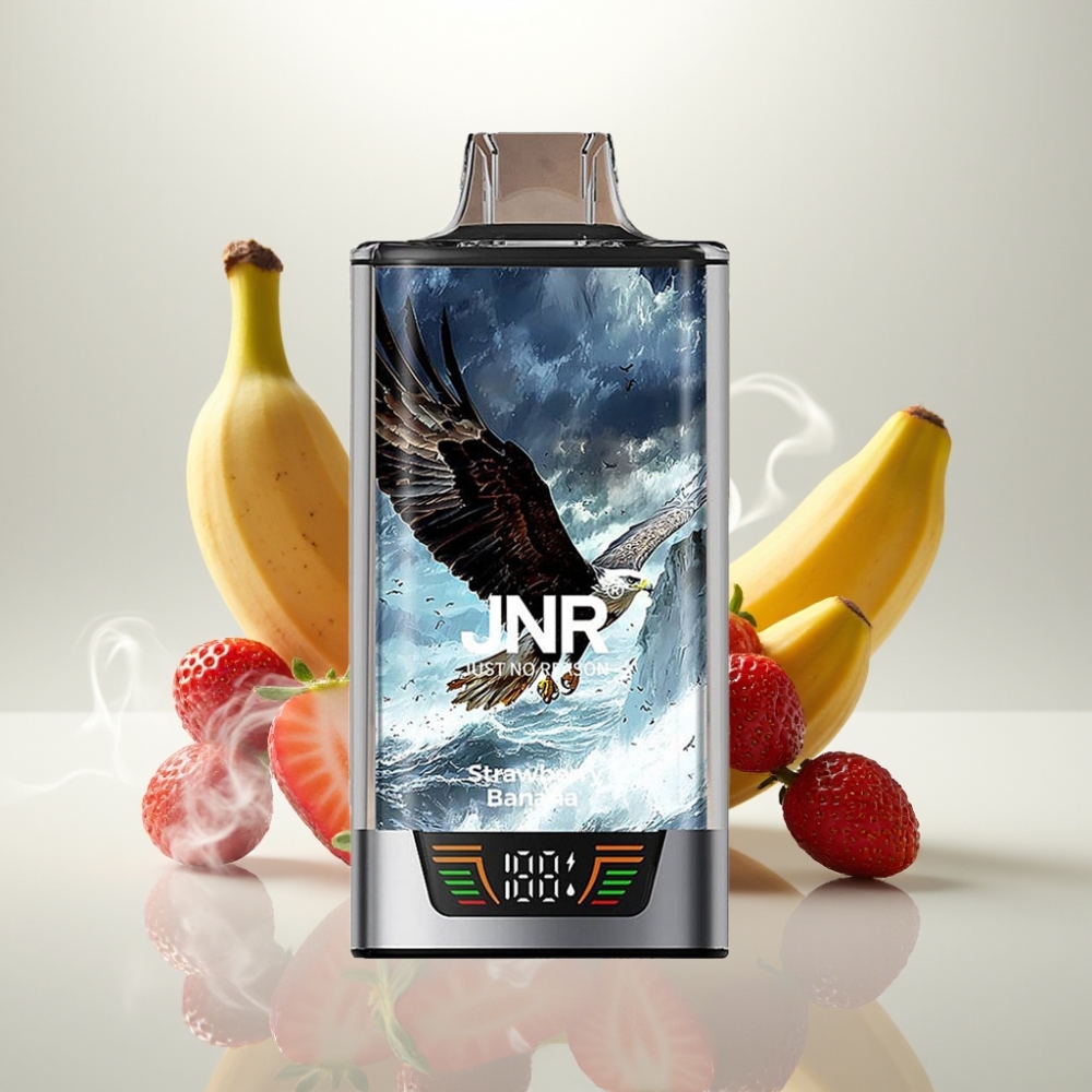 JNR Falcon Pro 28000 Disposable Vape 30ml 950mAh Strawberry Banana