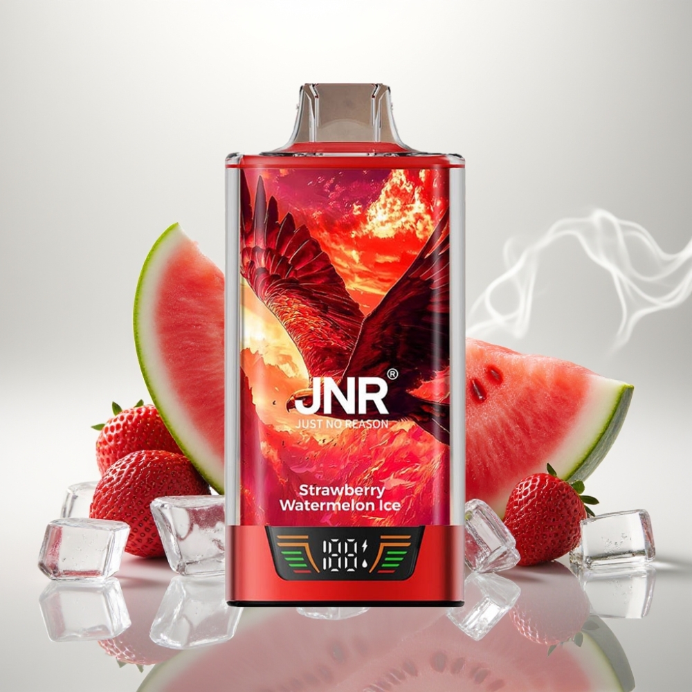 JNR Falcon Pro 28000 Disposable Vape 30ml Dual Mesh Strawberry Watermelon Ice