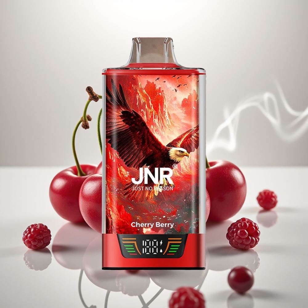 JNR Falcon Pro 28000 Smart Display Dual Mesh Cherry Berry