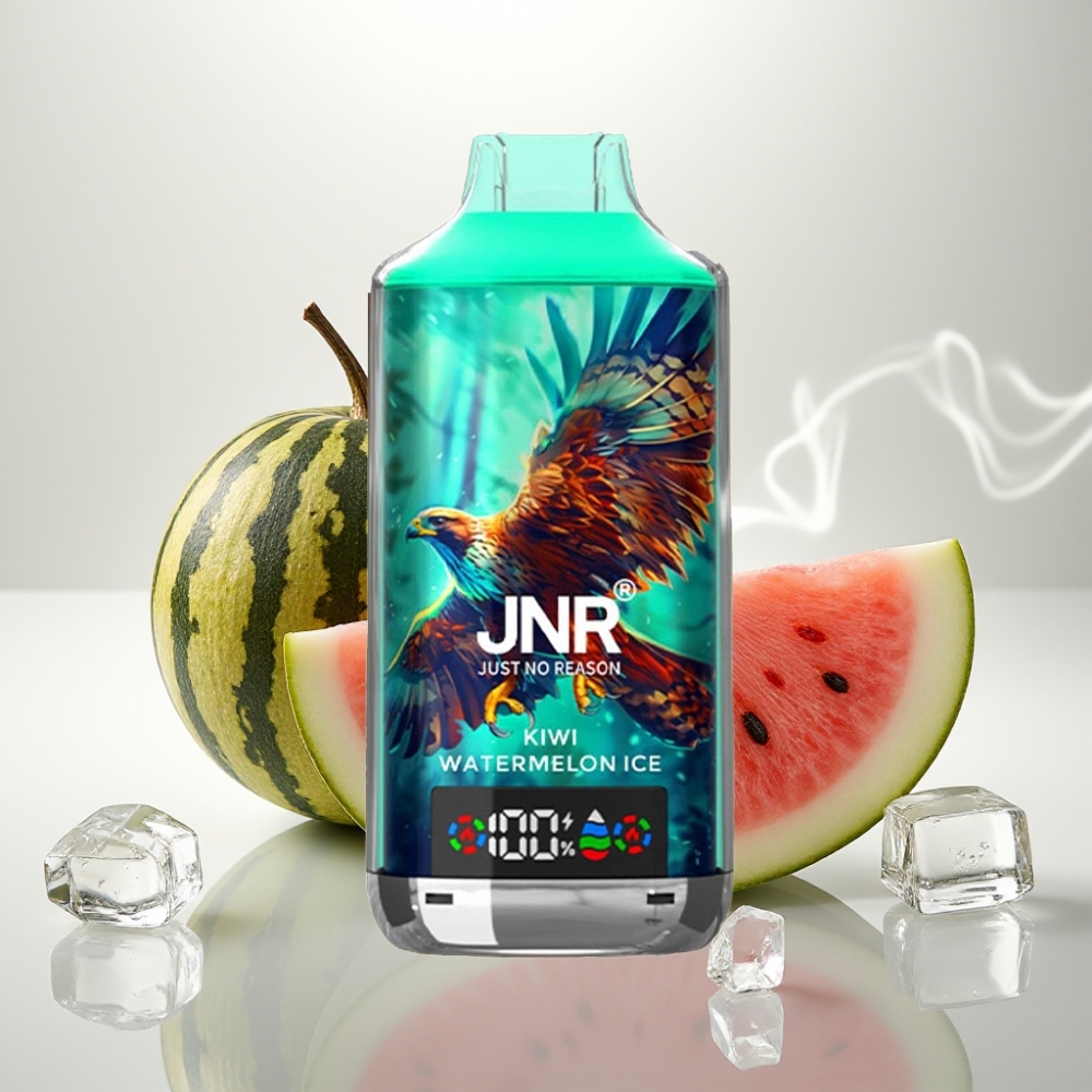 JNR Falcon X 18000 Puffs 750mAh Dual Mesh Kiwi Watermelon Ice