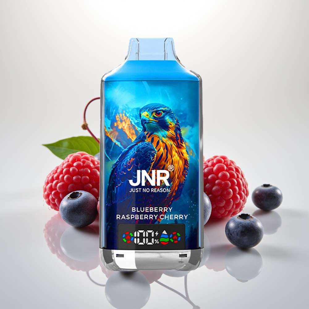 JNR Falcon X 18000 Puffs Dual Mesh 24ml Blueberry Raspberry Cherry