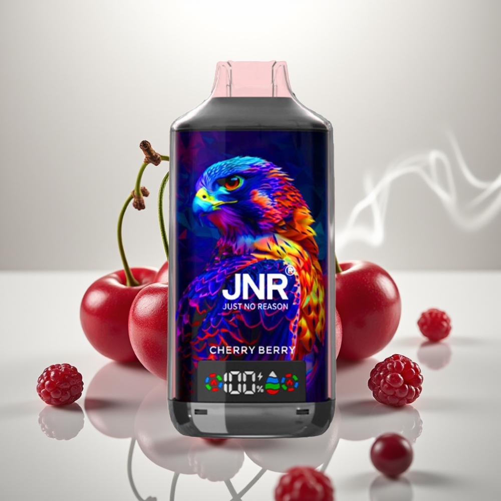 JNR Falcon X 18000 Puffs Dual Mesh 24ml Cherry Berry
