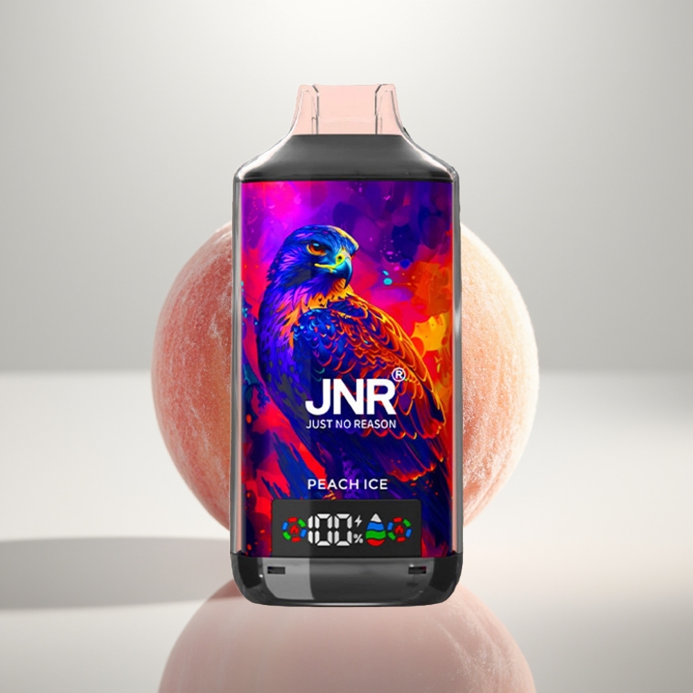 JNR Falcon X 18000 Puffs Dual Mesh 24ml Peach Ice