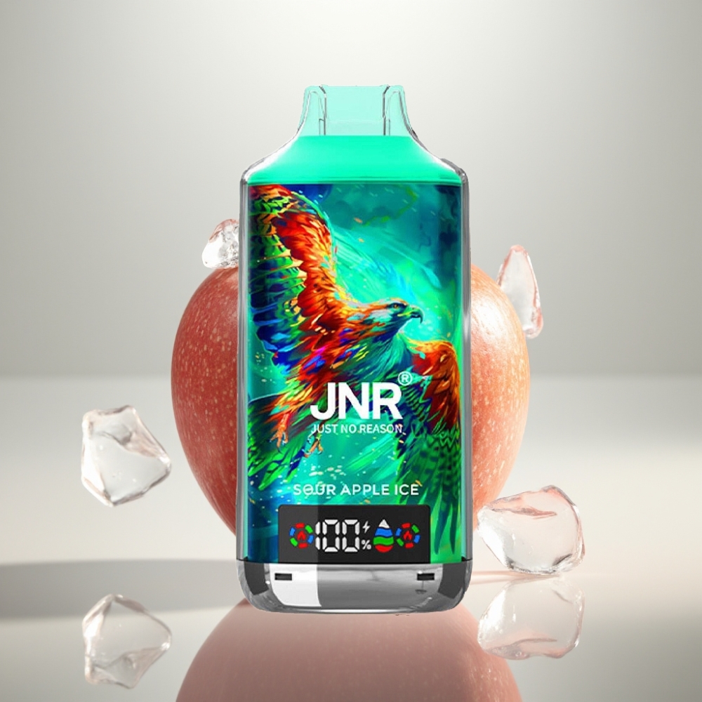 JNR Falcon X 18000 Puffs Dual Mesh 24ml Sour Apple Ice