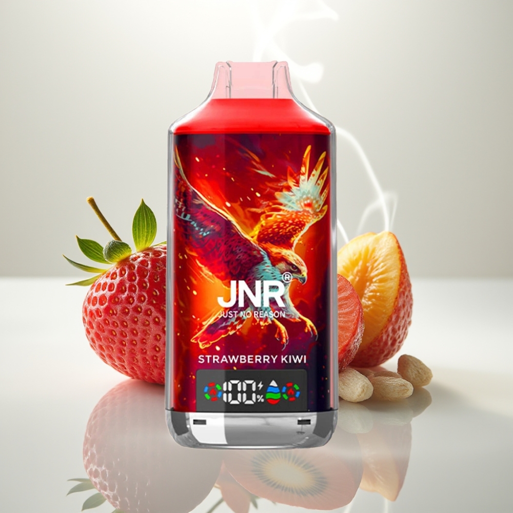JNR Falcon X 18000 Puffs Dual Mesh 24ml Strawberry Kiwi Disposable Vape