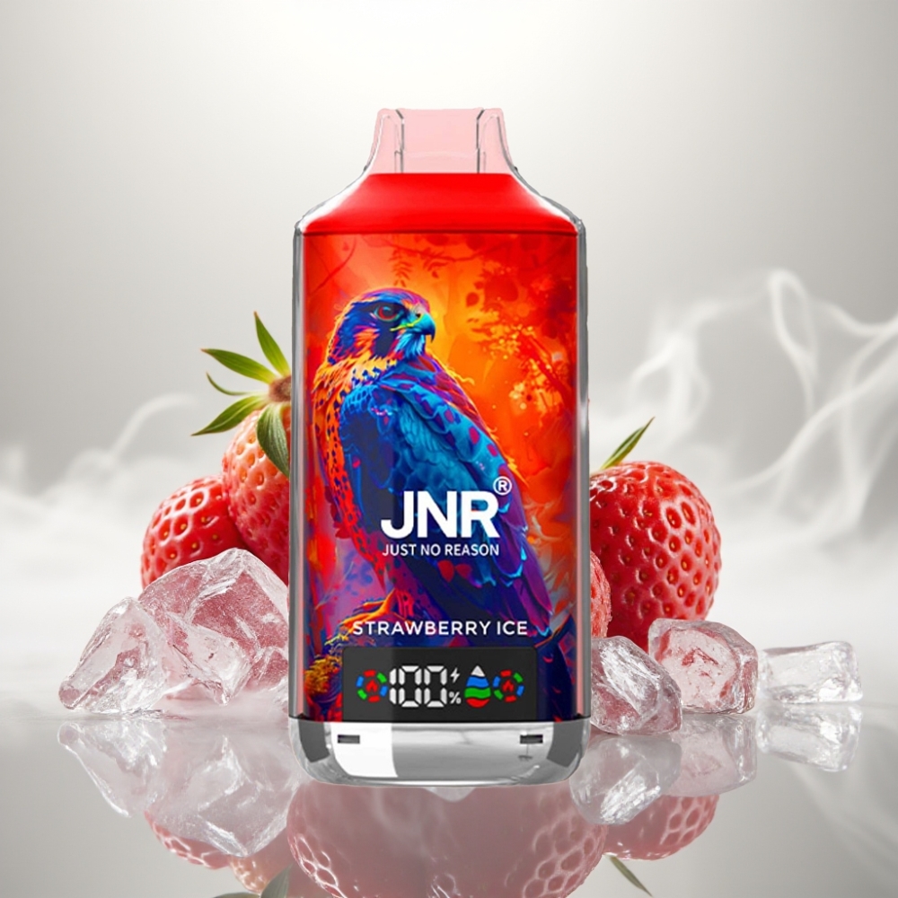 JNR Falcon X 18000 Puffs Dual Mesh Strawberry Ice