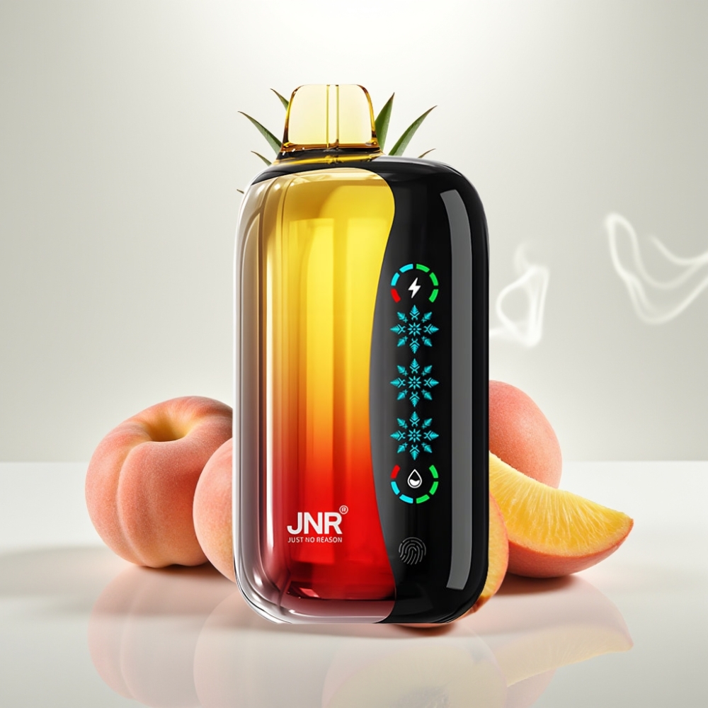 JNR Flex Ice 21000 Puffs Adjustable Airflow Peach Mango Pineapple