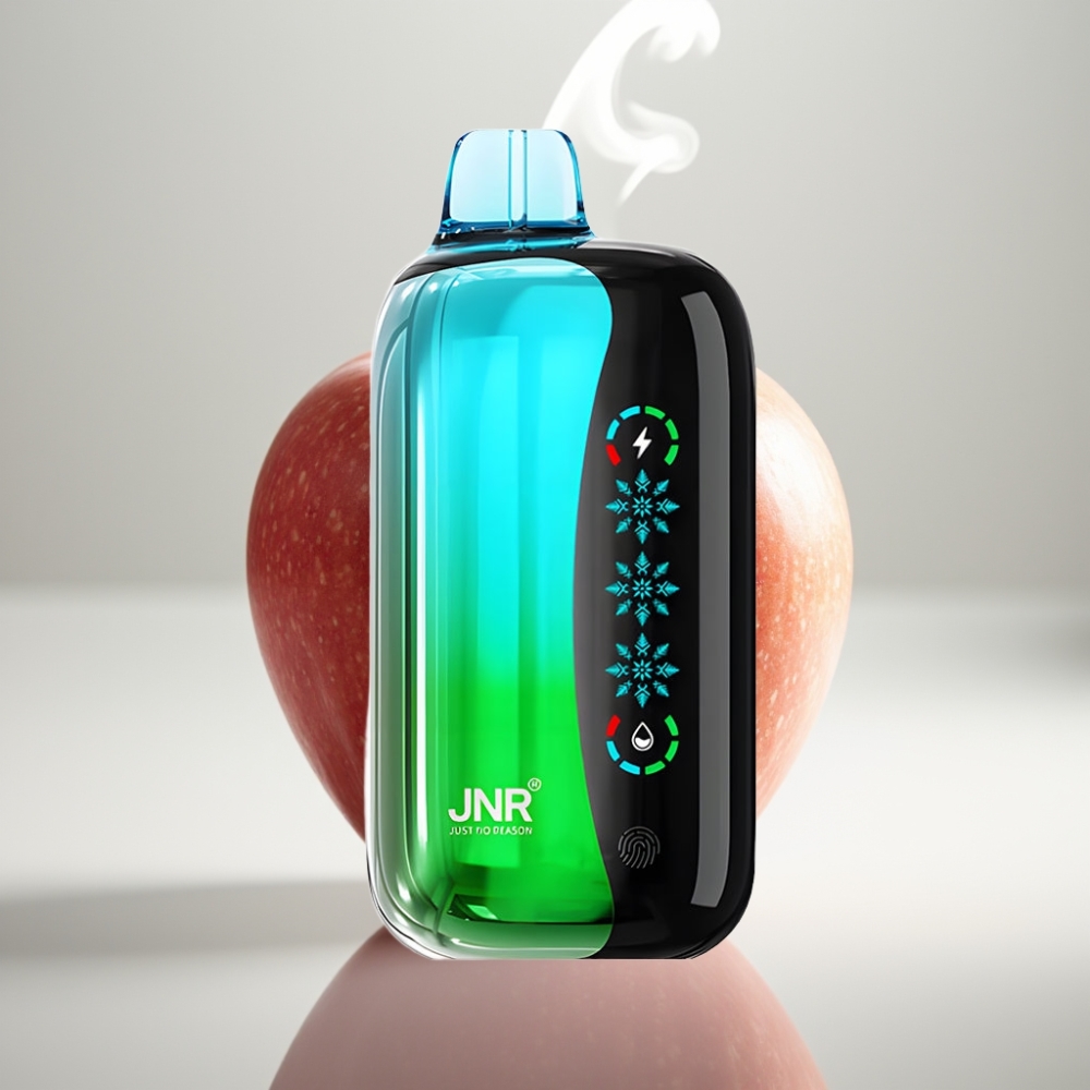 JNR Flex Ice 21000 Puffs Adjustable Airflow Touch Screen Double Apple