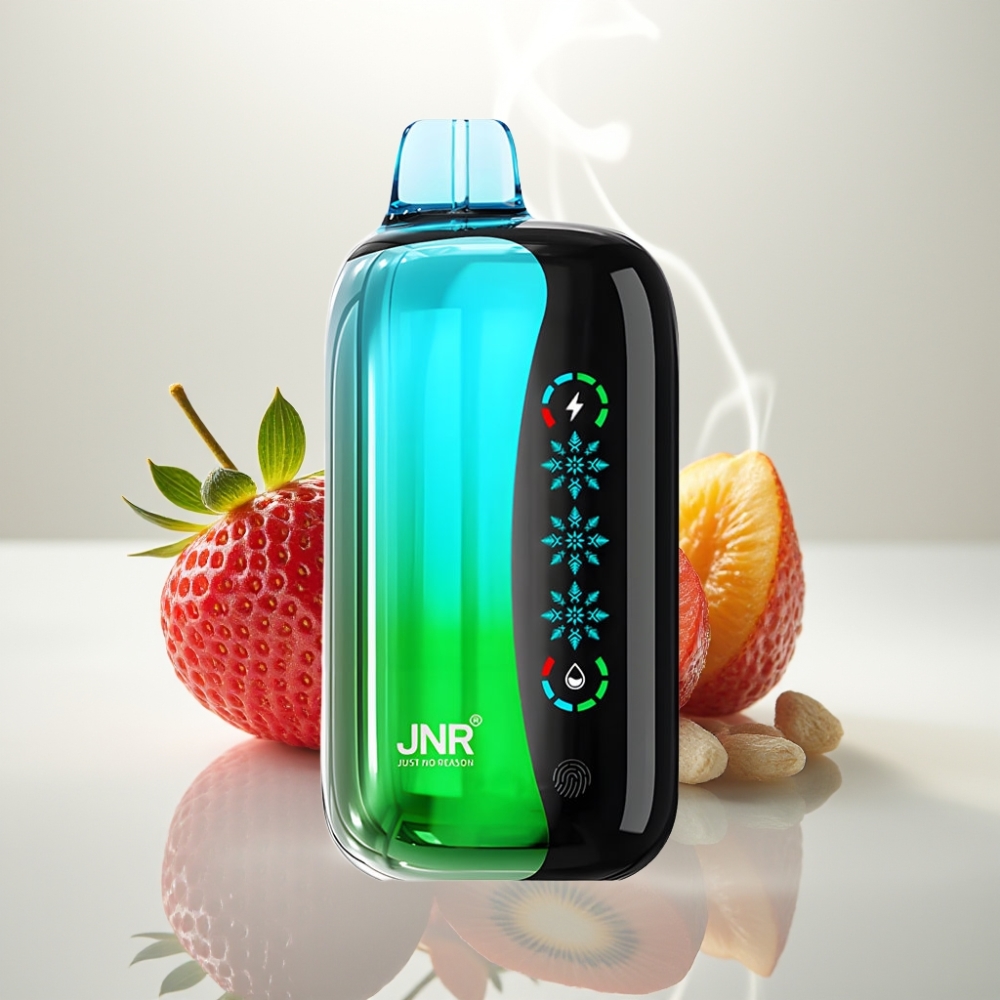 JNR Flex Ice 21000 Puffs Adjustable Airflow Touch Screen Strawberry Kiwi