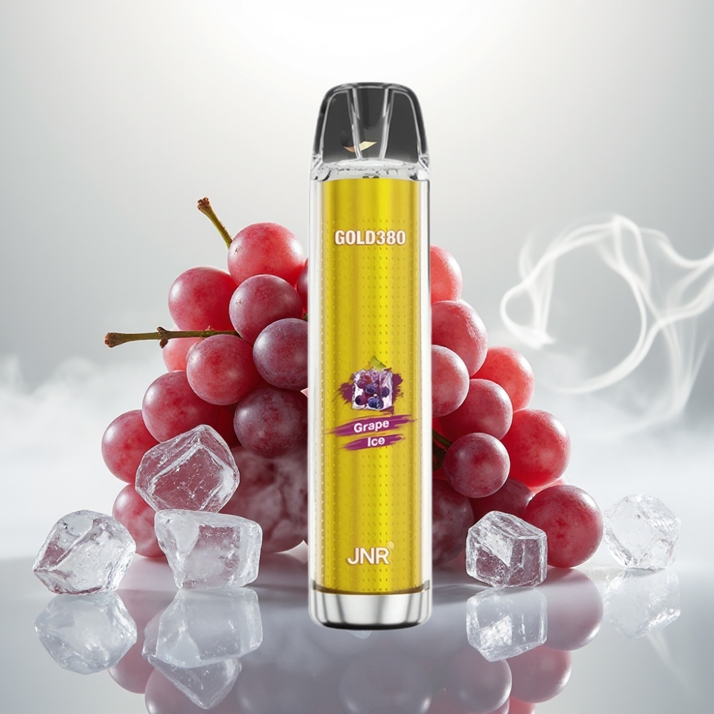 JNR Gold380 6000 Puffs 1500mAh Grape Ice Disposable Vape