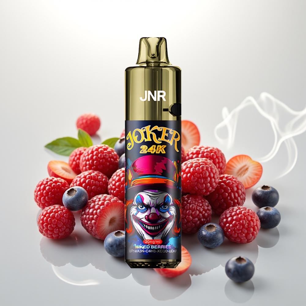 JNR Joker 24K Puffs Refillable Pod 800mAh Mixed Berries