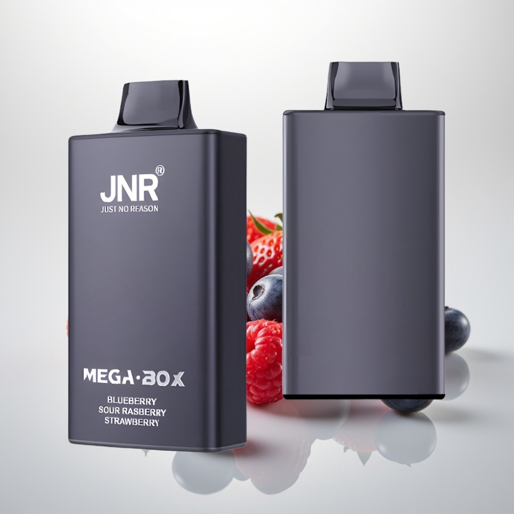 JNR Mega Box 25000 Puffs Dual Mesh 30ml Blueberry Sour Raspberry Strawberry