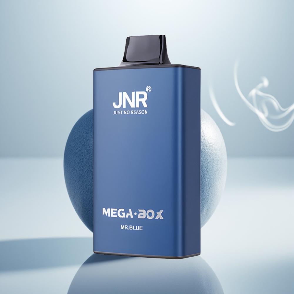 JNR Mega Box 25000 Puffs Dual Mesh 30ml Mr Blue