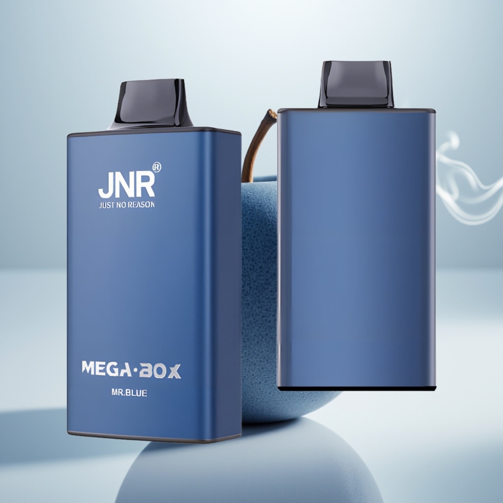 JNR Mega Box 25000 Puffs Dual Mesh 30ml Mr Blue