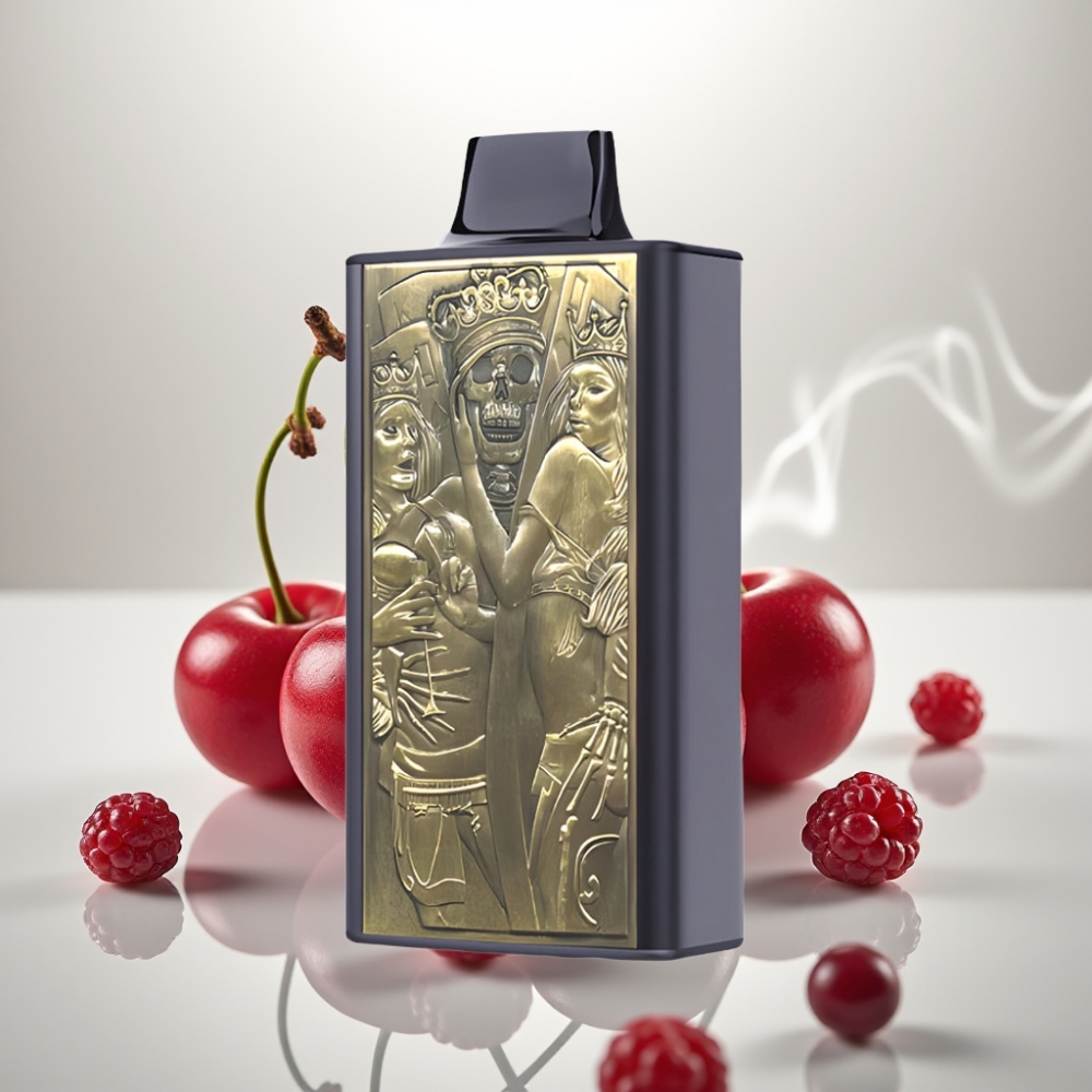 JNR Mega Box 25000 Puffs Dual Mesh Cherry Berry Disposable Vape