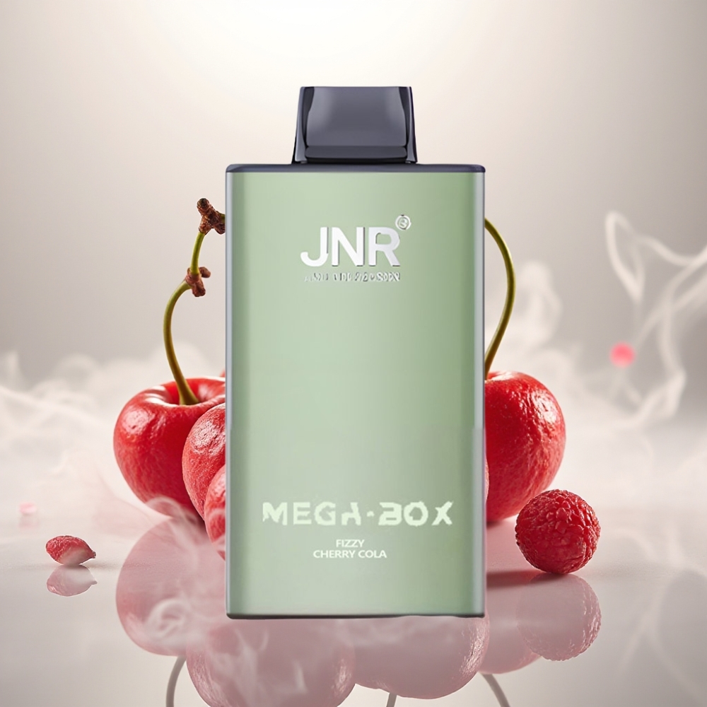 JNR Mega Box 25000 Puffs Dual Mesh Disposable Vape Fizzy Cherry Cola
