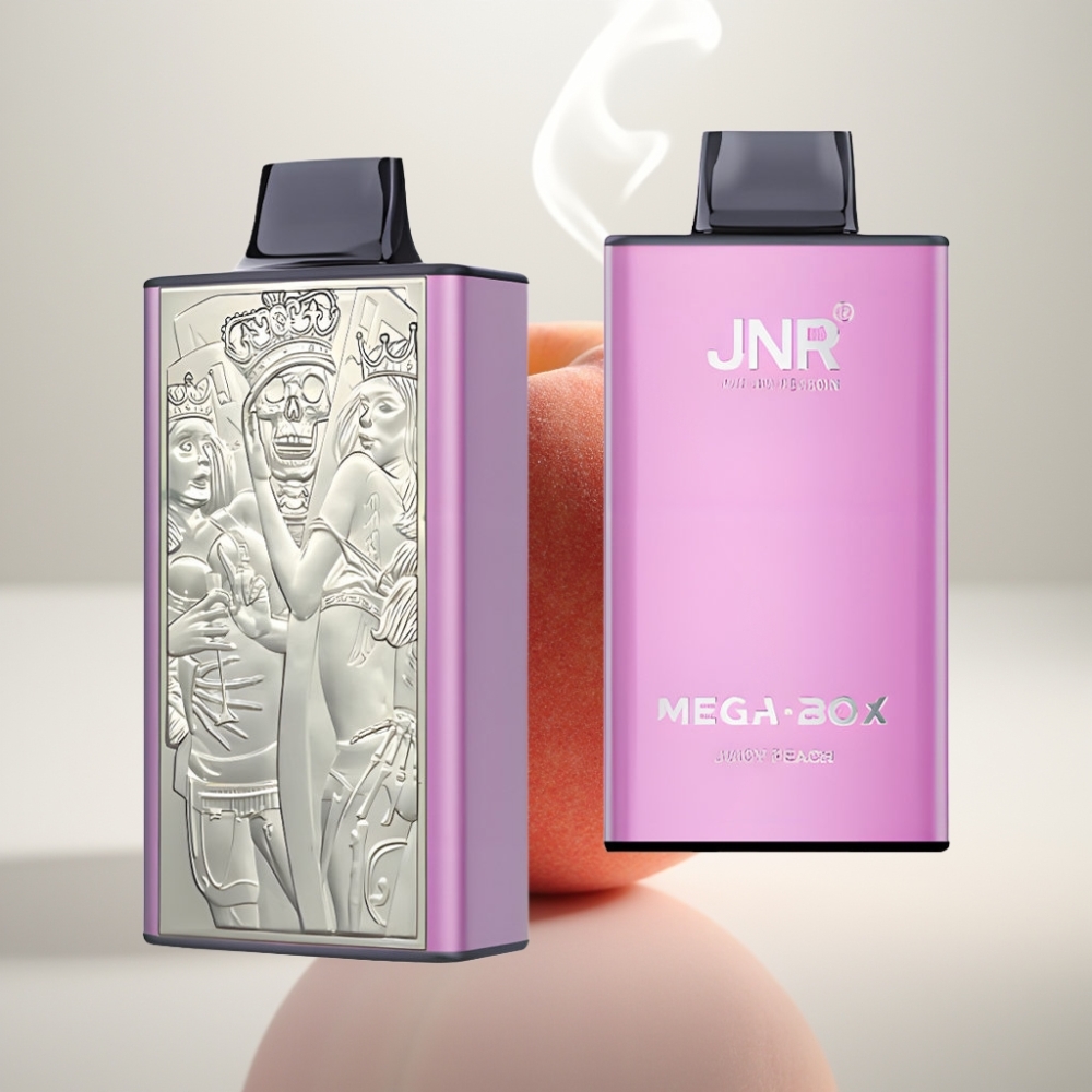 JNR Mega Box 25000 Puffs Dual Mesh Disposable Vape Juicy Peach