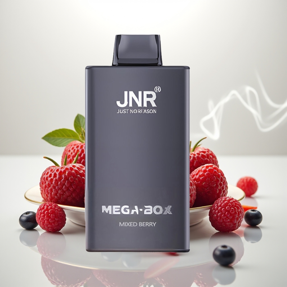 JNR Mega Box 25000 Puffs Dual Mesh Disposable Vape Mixed Berry