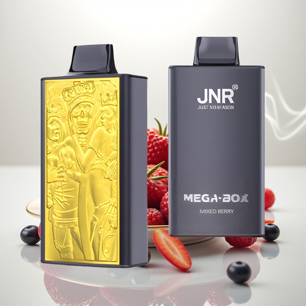 JNR Mega Box 25000 Puffs Dual Mesh Disposable Vape Mixed Berry