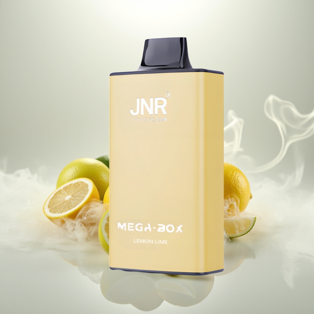 JNR Mega Box 25000 Puffs Dual Mesh Lemon  Lime Disposable Vape