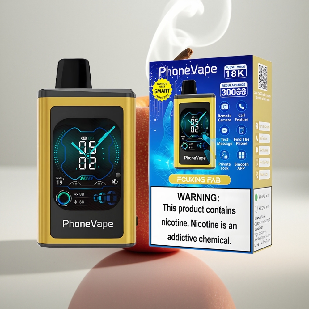 JNR PhoneVape 30000 Puffs Rechargeable Turbo Fucking Fab