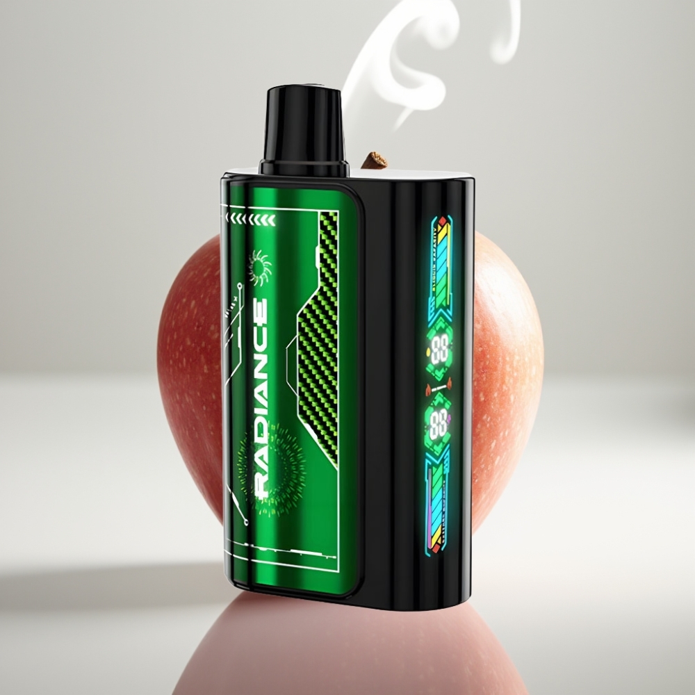 JNR Radiance 31000 Puffs Dual Mesh Rechargeable DOUBLE APPLE