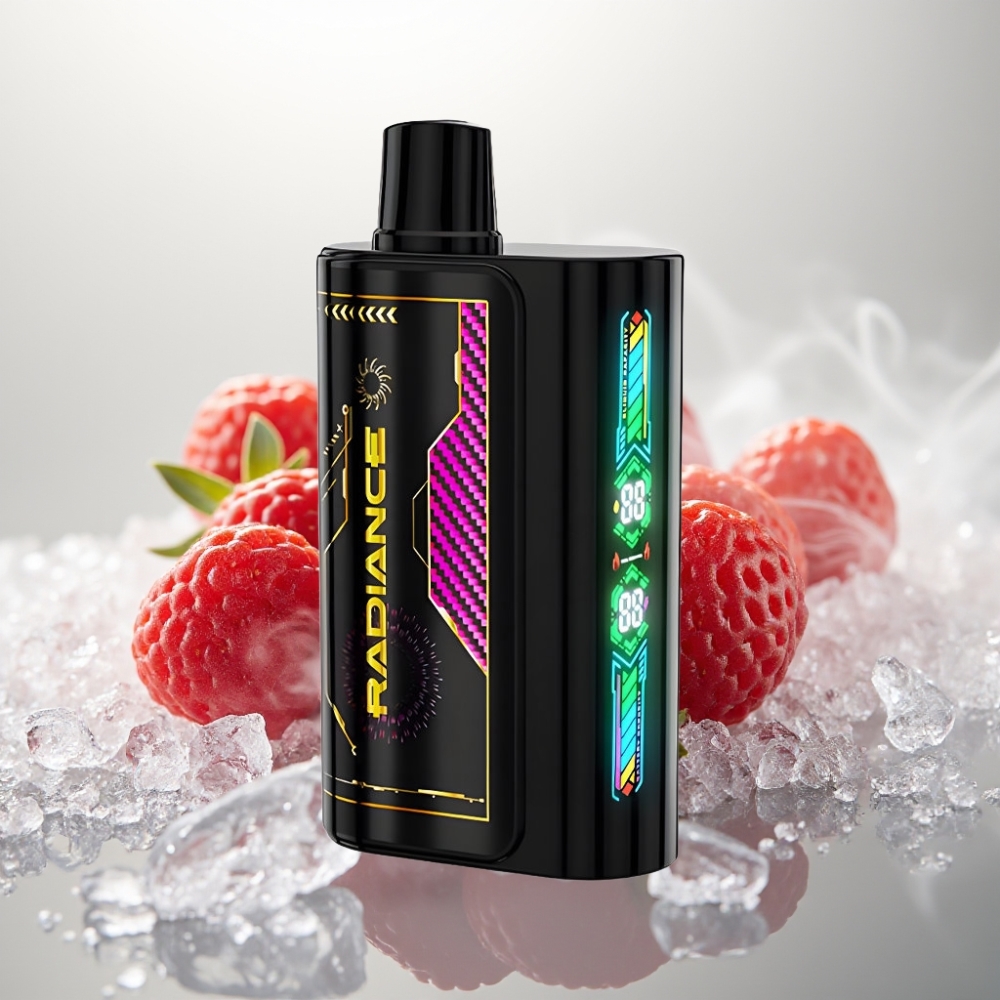 JNR Radiance 31000 Puffs Dual Mesh Strawberry Ice