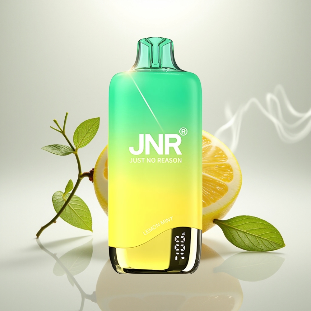 JNR Rainbow 10500 Puffs 18mL Lemon Mint Disposable Vape