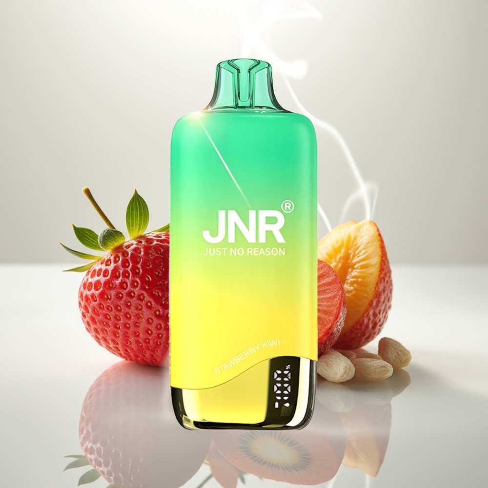 JNR Rainbow 10500 Puffs 18ml Mesh Strawberry Kiwi Disposable Vape