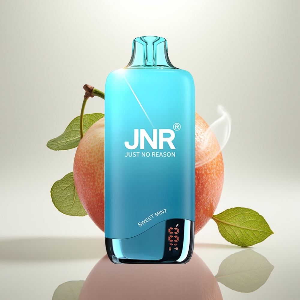 JNR Rainbow 10500 Puffs 18ml Mesh Sweet Mint Disposable Vape
