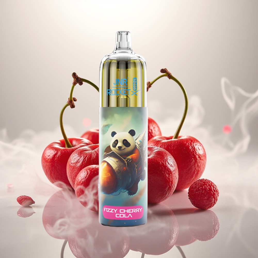 JNR Rocket-X 12400 Puffs Adjustable Airflow Mesh Coil Fizzy Cherry Cola