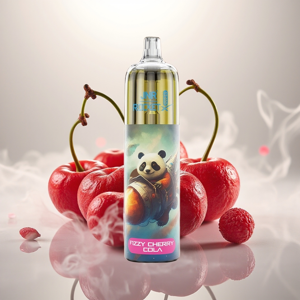 JNR Rocket-X 12400 Puffs Adjustable Airflow Mesh Coil Fizzy Cherry Cola
