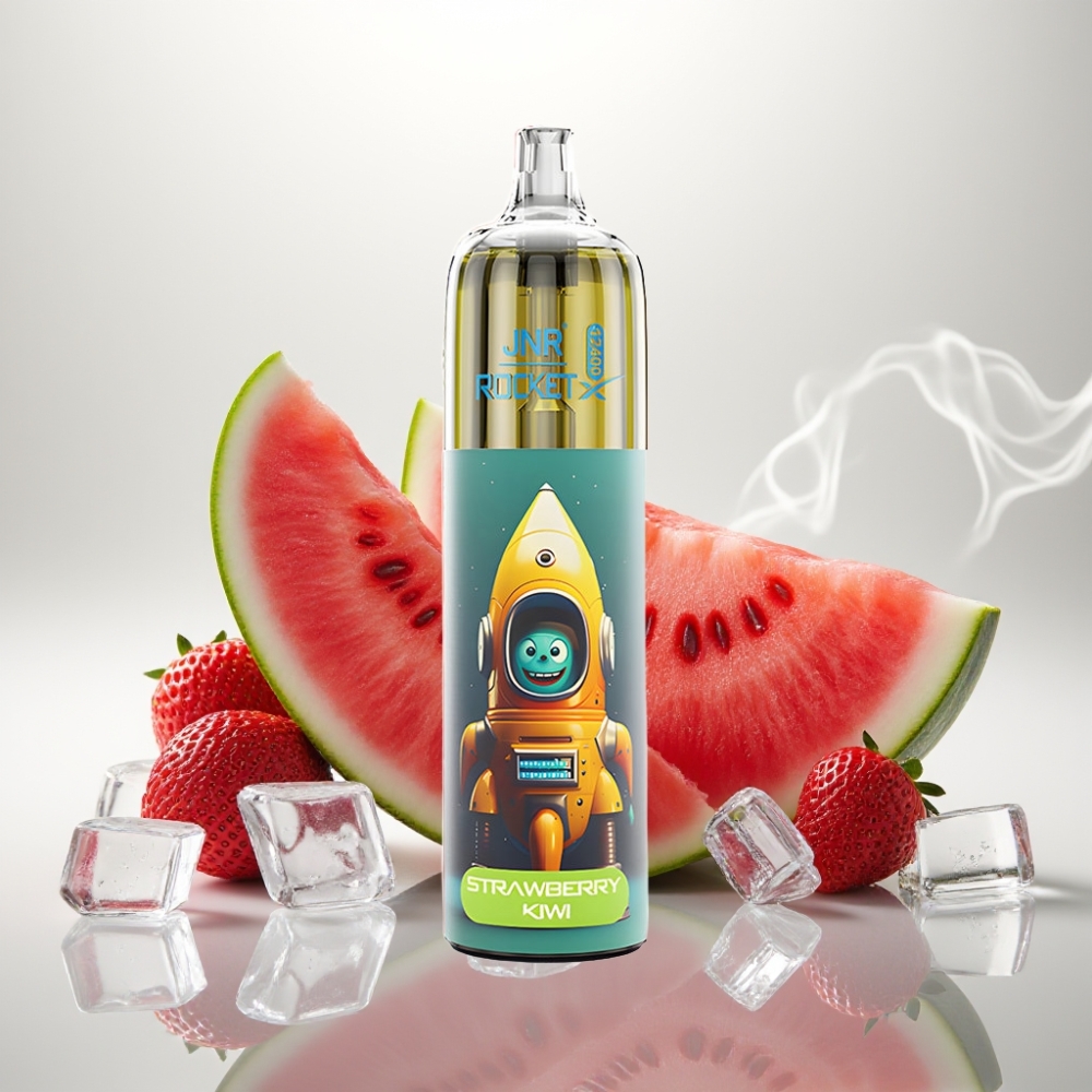 JNR Rocket-X 12400 Puffs Adjustable Airflow Mesh Coil Strawberry Watermelon Ice
