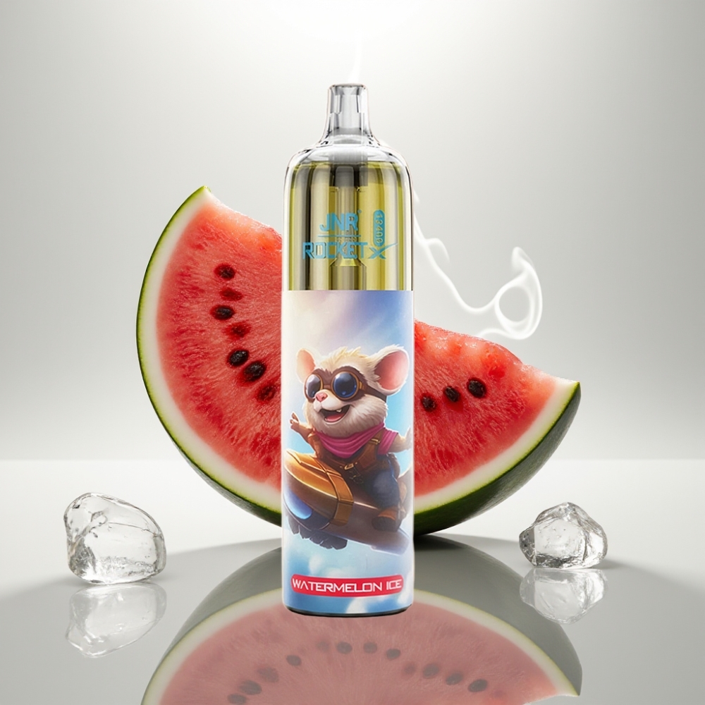 JNR Rocket-X 12400 Puffs Adjustable Airflow Mesh Coil Watermelon Ice