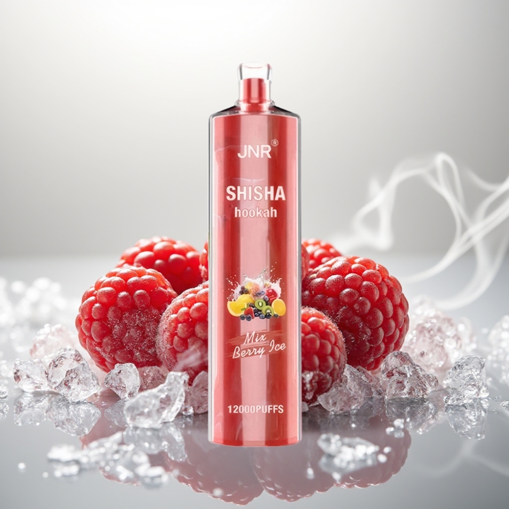 JNR Shisha Hookah 12000 Puffs 24ml 750mAh Berry Ice