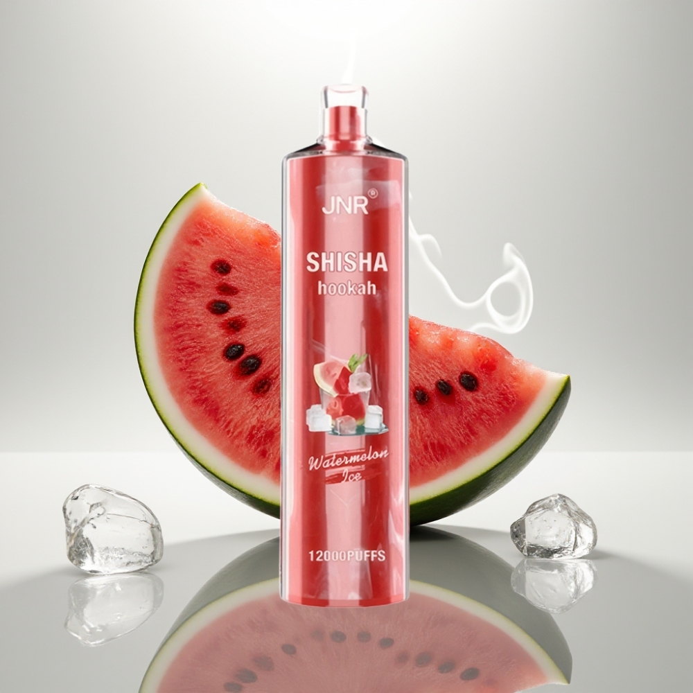 JNR Shisha Hookah 12000 Puffs 24ml 750mAh Watermelon Ice