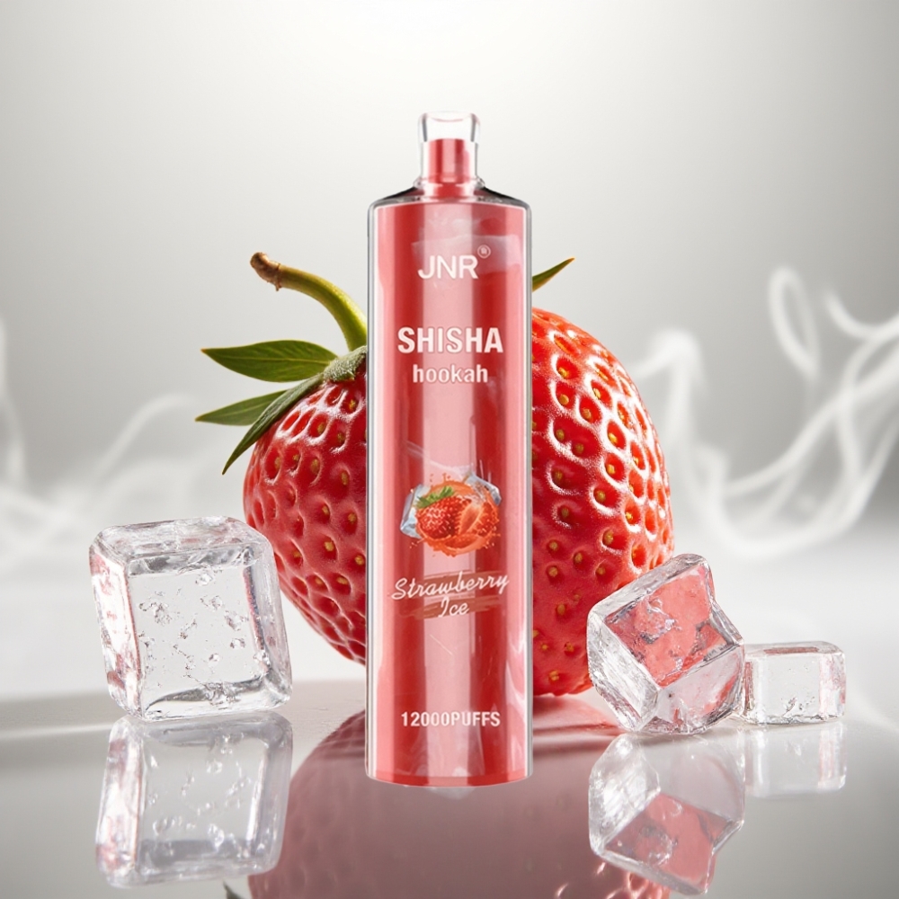 JNR Shisha Hookah 12000 Puffs 24ml Type-C Strawberry Ice