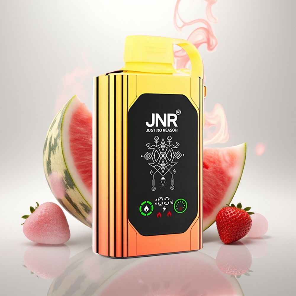JNR Shisha Hookah Box 20500 Puffs Dual Mesh Coil Watermelon Strawberry Bubblegum