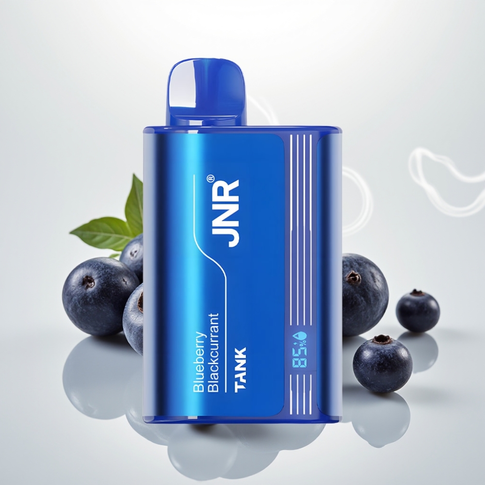 JNR Tank 10000 Puffs Adjustable Airflow Digital Display Blueberry Blackcurrant