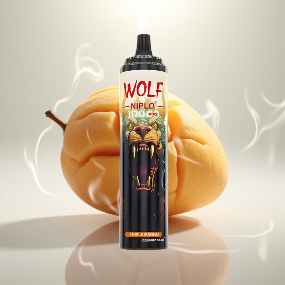 JNR Wolf Niplo 10000 Puffs 20ml Mesh Triple Mango