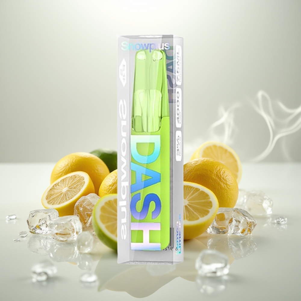 Snowplus Dash 4000 Puffs Ceramic 75mL Lemon Lime Ice