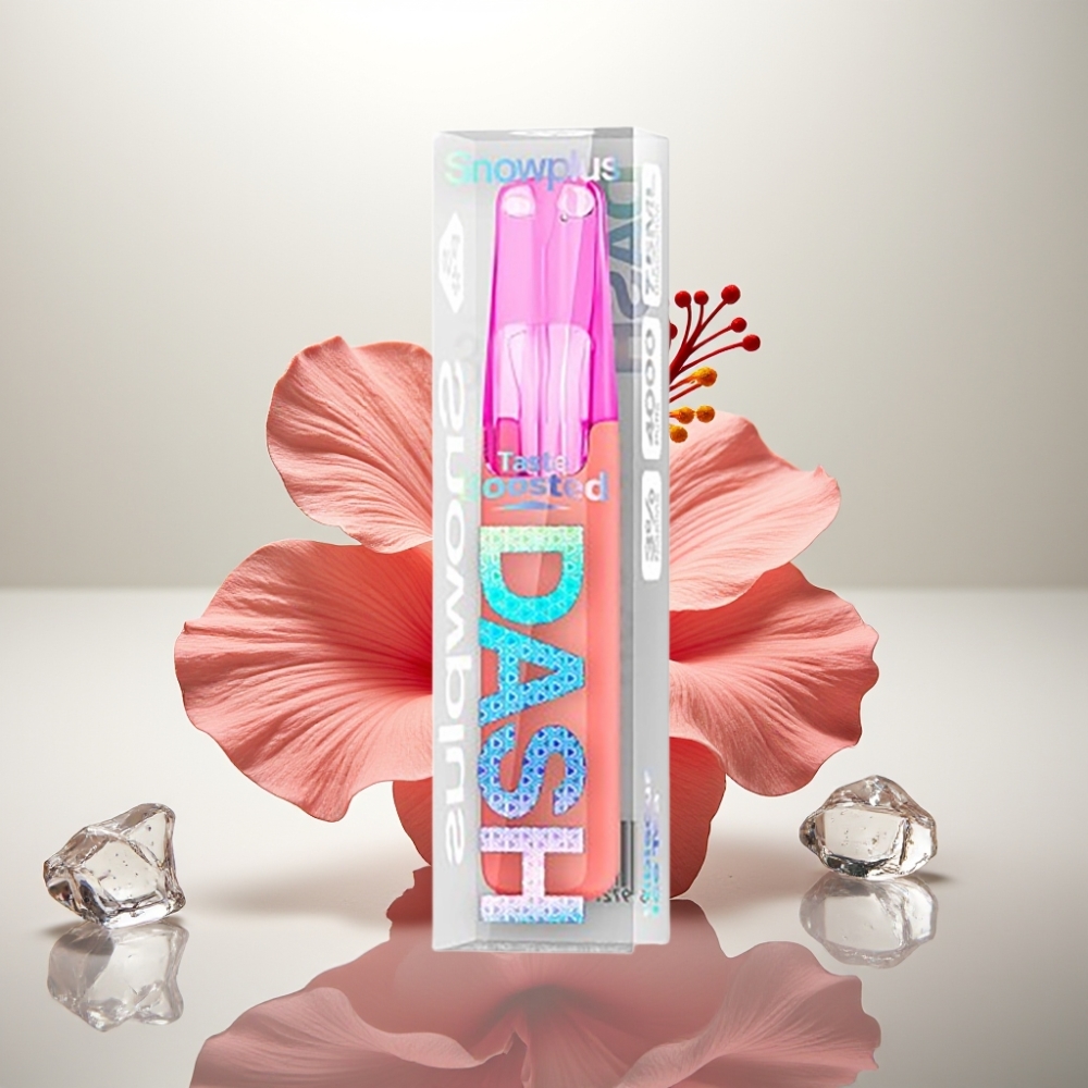 Snowplus Dash 4000 Puffs Ceramic 75ml Hibiscus Ice Tea