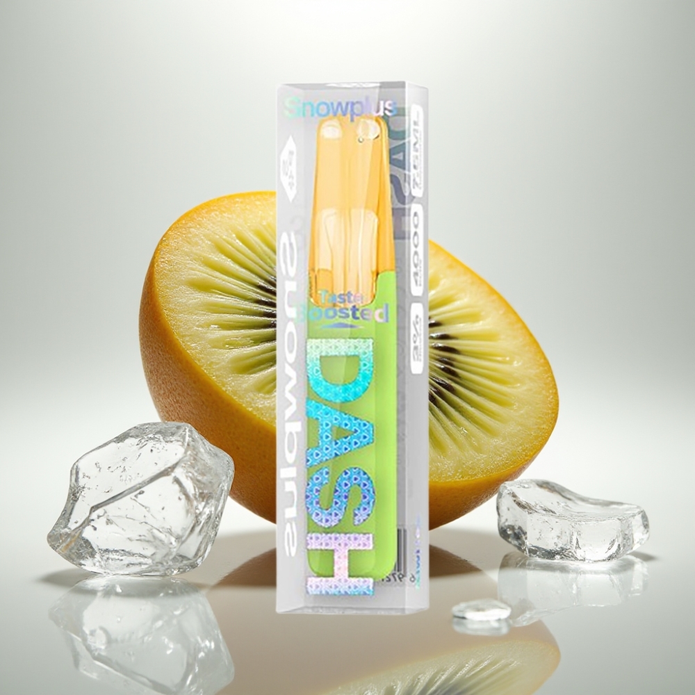 Snowplus Dash 4000 Puffs Ceramic 75ml Kiwi Ice
