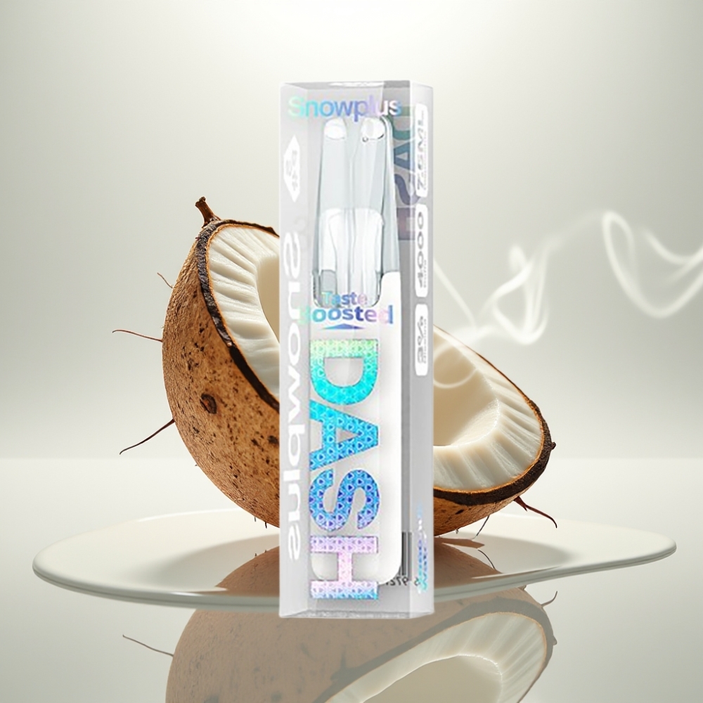 Snowplus Dash 4000 Puffs Ceramic Coconut Water Disposable Device